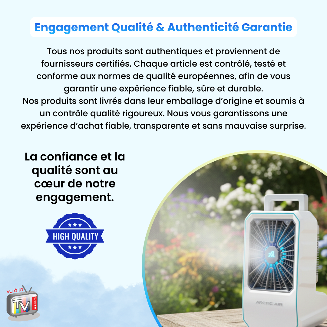 Rafraichisseur d'Air et Climatiseur Mobile Exterieur Arctic Air