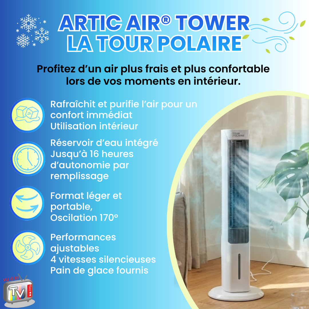 Ventilateur Tour Polaire Arctic Air Tower