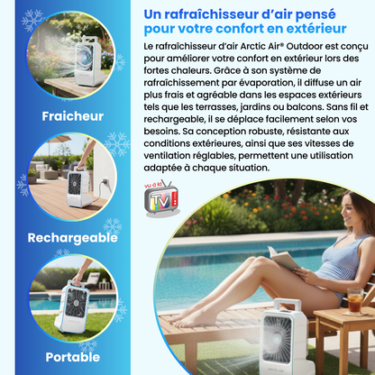 Rafraichisseur d'Air et Climatiseur Mobile Exterieur Arctic Air